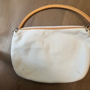 Maxx NY white leather purse NEW